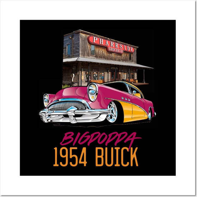 1954 Big Poppa Buick Wall Art by PharrSideCustoms